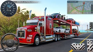 US Cargo Truck Transport Driving 3D - City Cargo Truck Simulator  screenshot 3