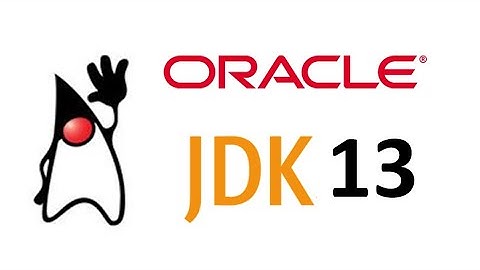 Download and install Oracle JDK 13 (Official)