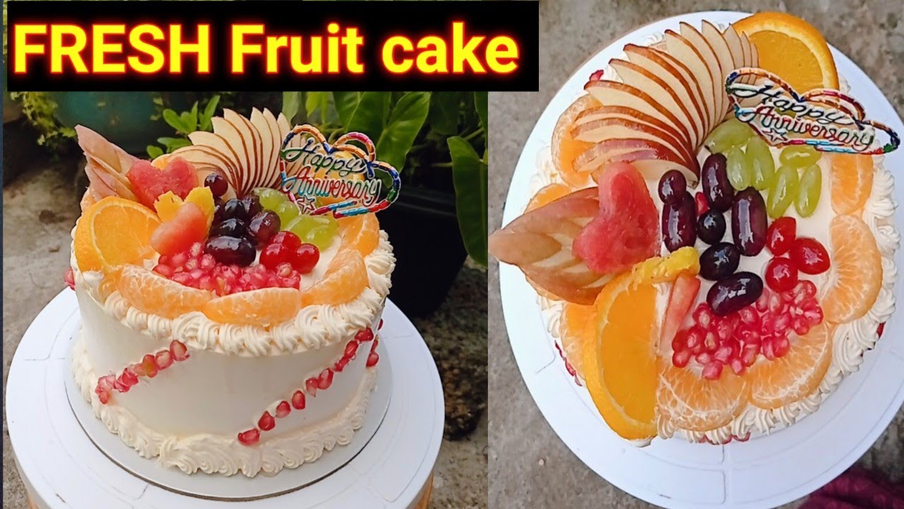 1 kg Fresh fruit cake Falooda cake in malayalam Anniversary spl