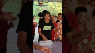 Pingpong Delights Happy Winner! #communityfun #gamesandprizes #barangaysanjose #communitygames