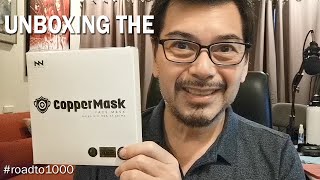 UNBOXING COPPERMASK FACE MASK