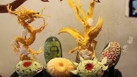 Hướng dẫn CẮT TỈA TRÁI CÂY trung thu 2020. Phần 1| THU QUẾ Handmade