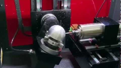 Horizontal Desktop 5 axis CNC mill V4 from RobotDigg