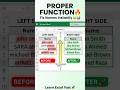 Proper Function Used Microsoft Excel Text fix format Easily #excel#microsoftexcel#exceltips