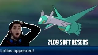 (FLOYT) Full Odds Shiny Latios - 2189 Soft Resets: Pokémon Ultra Sun/Moon screenshot 2