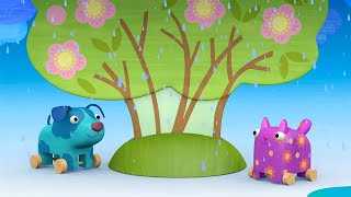 Деревяшки ✨ 2 Серия ✨ Дождь ✨ Мультики Для Малышей ✨ Super Toons Tv