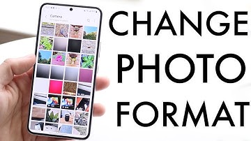 How To Change Picture Format On ANY Android!