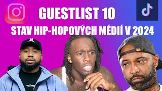 GUESTLIST 10: Stav hip-hopových médií v roce 2024