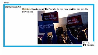 US Supreme Court hears case that could result in overhaul of abortion laws • FRANCE 24 English