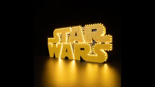 Lego Brick-Built Star Wars Logo 75407 Light Kit