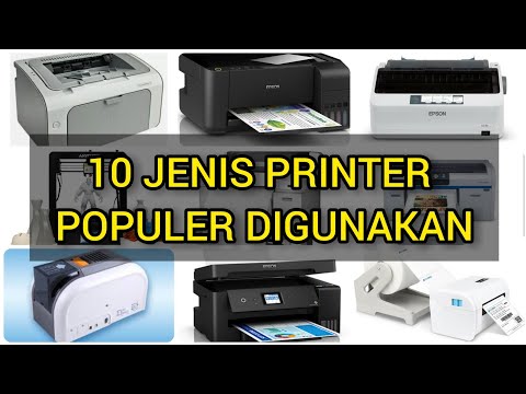 Video: Apa saja jenis printer yang berbeda?