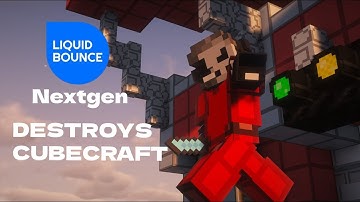 This FREE Client Bypasses Cubecraft Anticheat | w/LiquidBounce NEXTGEN