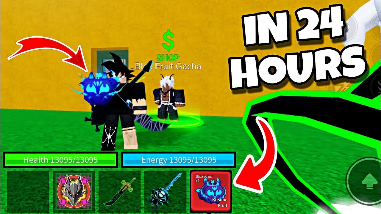 OMG I Rolled Kitsune Fruit in Blox Fruits! - YouTube
