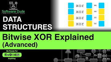 Bitwise XOR Data Structure Explained | Coding Interview | Advance Data Structures #datastructures