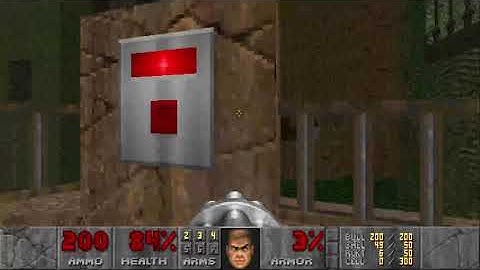 Doom 2 - Earthless Map 10 - The Judas Tree 2:12.68