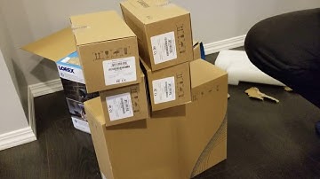 Unboxing Lorex 4K Ultra HD ACTIVE DETERRENCE SECURITY SYSTEM