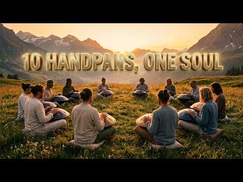 10 Handpans, One Soul 🤍 | Cinematic Handpan Orchestra