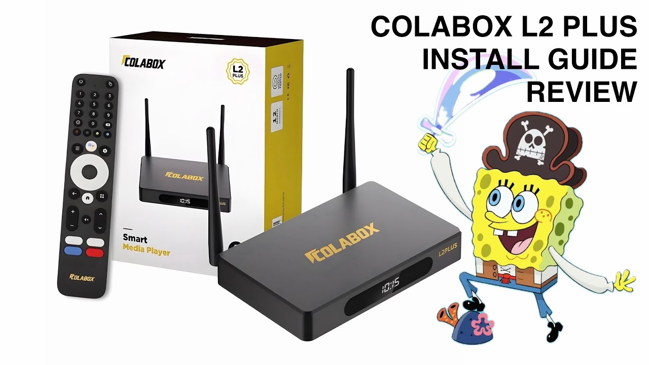 Colabox L2 Plus Android Box : Better Than Cable TV - YouTube