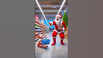 ❤️ Evolution of baby: Sentaclaus and cute baby in shopping mall 🥰 2 #cat #cute #love #shorts