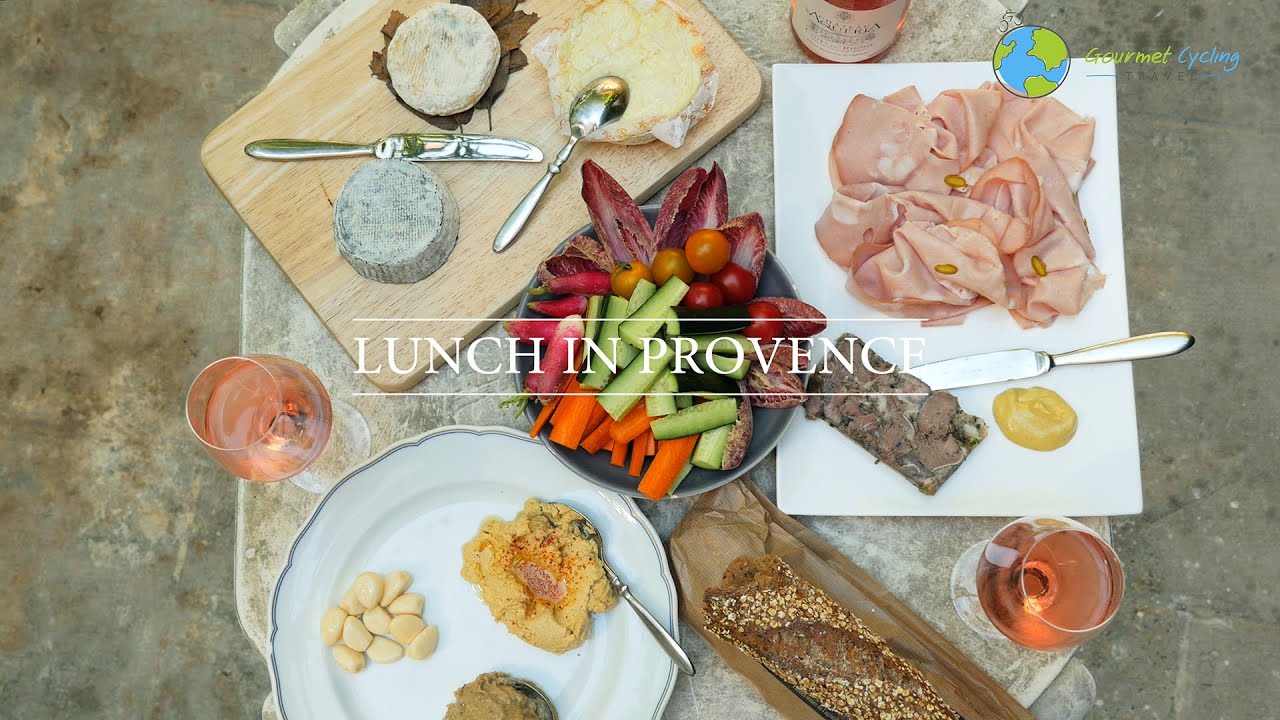 Gourmet Cycling Travel - Lunch In Provence