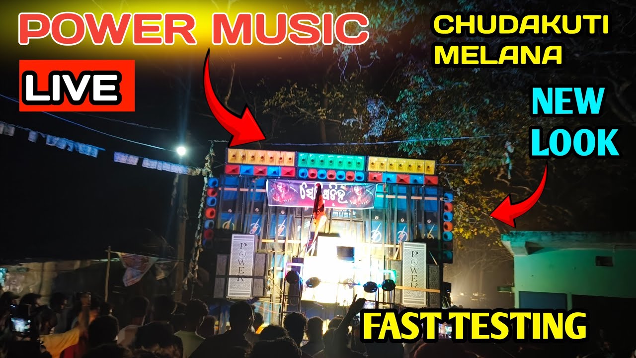POWER MUSIC TESTING LIVE