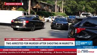 2 arrested for murder after shooting in Marietta