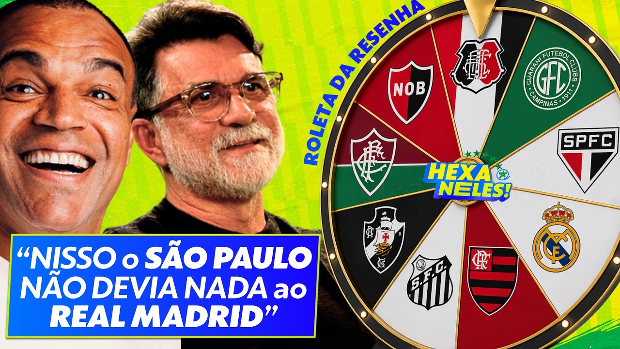 SÃO PAULO, FLAMENGO, SANTOS, REAL MADRID, FLUMINENSE... AS MELHORES HISTÓRIAS DE RICARDO ROCHA!