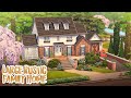 Large Rustic Family Home for 5 Sims ❤️ | The Sims 4 Speed Build