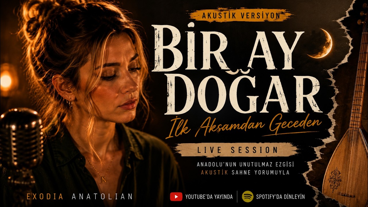 Bir Ay Doğar İlk Akşamdan Geceden (Live Session / Akustik Sahne) | EXODIA ANATOLIAN