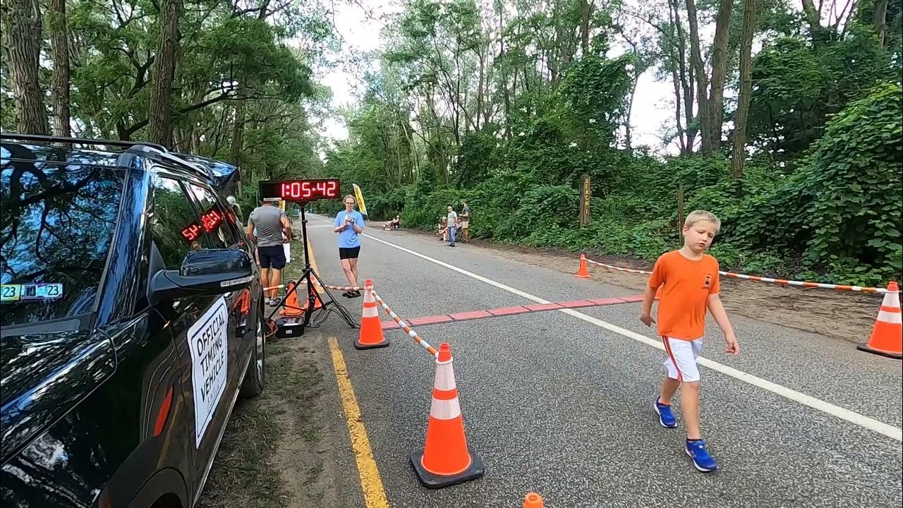 2023 ERC Presque Isle Half Marathon Finish Line YouTube