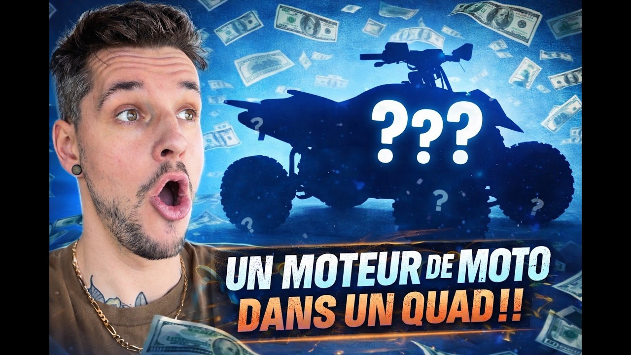 UN MOTEUR DE MOTO DANS UN QUAD !! 😱🔥 450 YZF BUDGET XXL ? 💸 (Avec NXCONCEPT)
