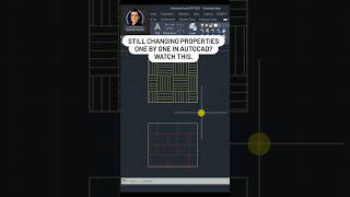 خدعة Match Properties في الأوتوكاد | انسخ الخصائص في ثانية! #autocad #autocaddrawing #cad #autocad2d