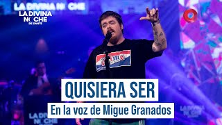 Migue Granados se lució cantando un éxito de Alejandro Sanz con la banda de Dante Gebel