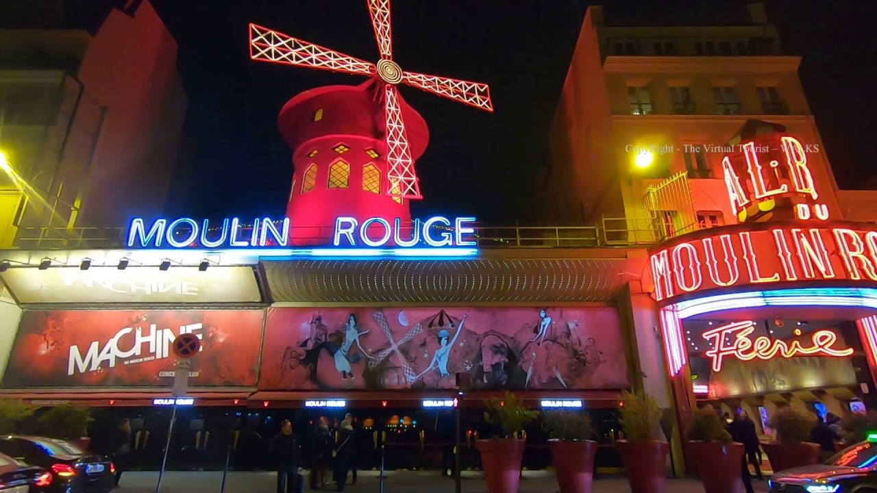 Paris Red Light District Moulin Paris, France YouTube