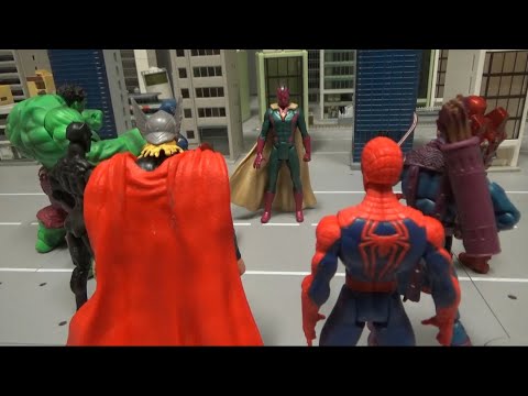 Spider-<strong>Man</strong> and <strong>Super</strong> Heroes, stop the vision! 스파이더맨 슈퍼 히어로즈, 비전을 막아라!