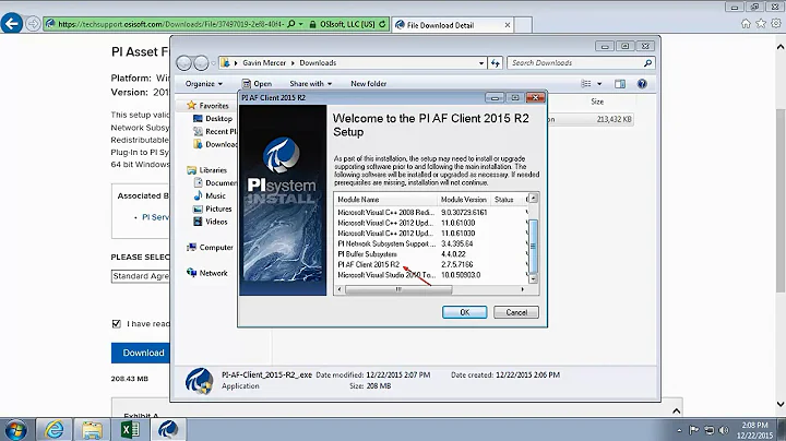 OSIsoft: Install & Enable the PI Builder Excel Add-in [v2.7.0.6937]