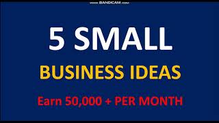 7 Small Business Ideas | Low Investment Business Ideas | Top Busiiness ideas |