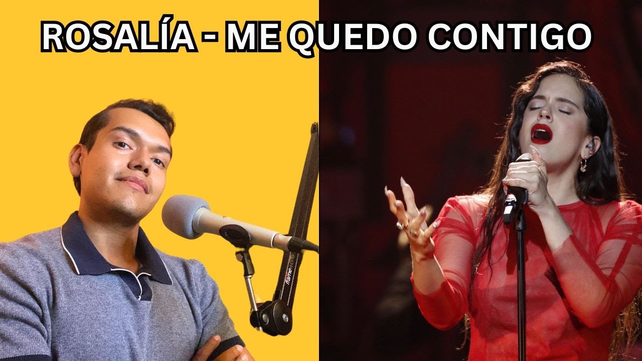Vocal Coach Analyzes - Rosalia - Me Quedo Contigo