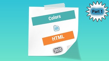 Learn about HTML colors and backgroundColor in Urdu/Hindi  Part 1| All about HTML colors | RGB ,HEXA