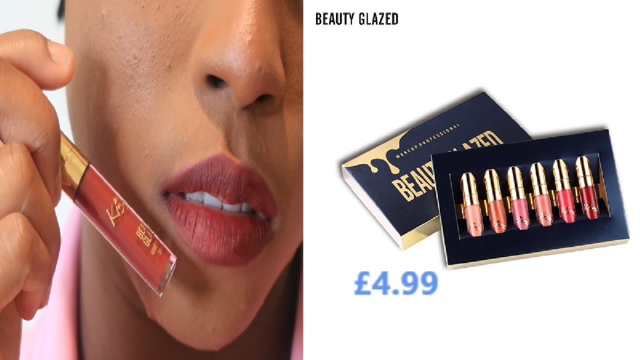 Beauty Glazed Matte Liquid Lipstick Set Review 2020 Youtube