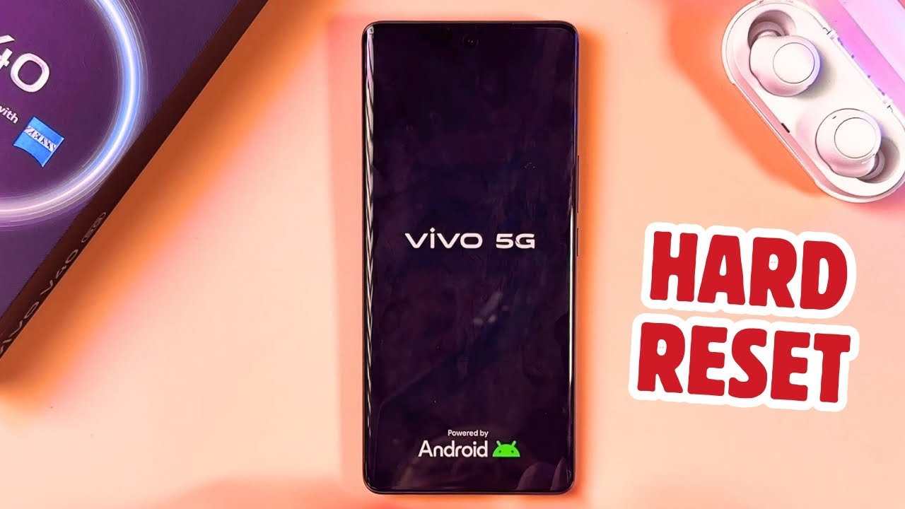 Vivo V40: How to Perform a Hard Reset