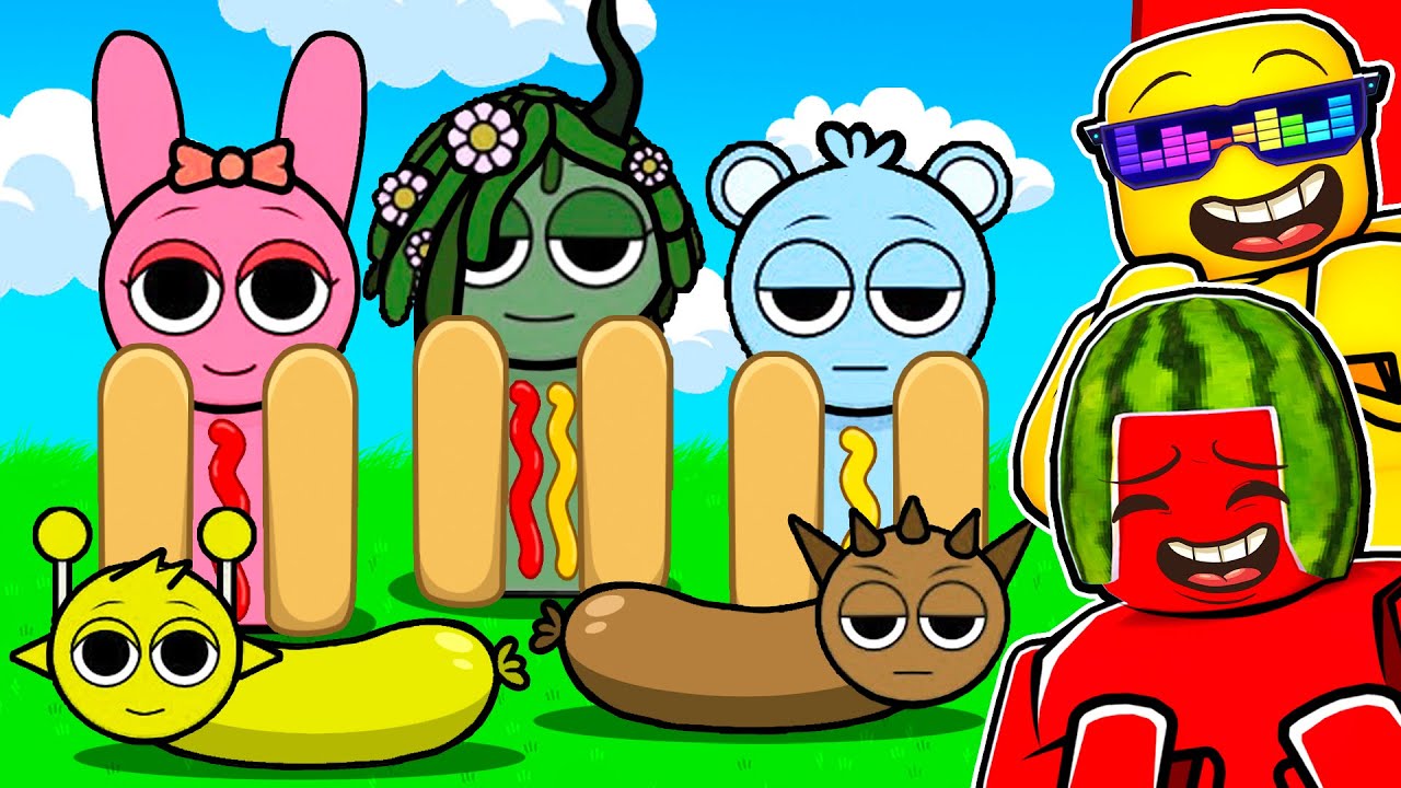 The SPRUNKIS Became Hotdogs!
