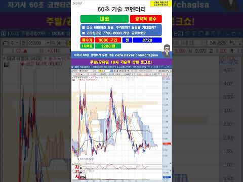 [60초 코멘터리] <strong>미코</strong> 주가 매매전략 240101