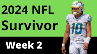 NFL Survivor Week 2 Picks: How to win your NFL Survivor Pool