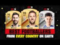 Best footballers from every country on earth  ft kane messi chhetri etc