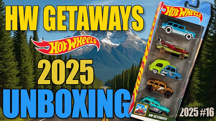 2025 Hot Wheels HW Getaways 5-Pack Unboxing