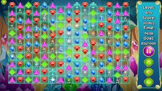 Jewel Blitz Gameplay | Cool Match 3 Game on A Huge Board screenshot 5