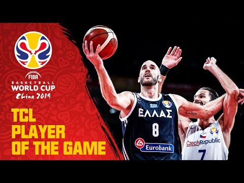 Nick Calathes | Czech Republic v Greece | TCL Player of the Game - FIBA Basketball World Cup 2019