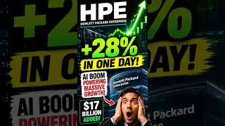 HPE Stock Explodes 28% as AI Demand Surges!