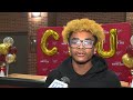 Donnie Malone full interview on signing to cheer at Central State University